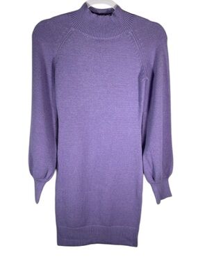 NWT She + Sky Periwinkle Sweater Dress